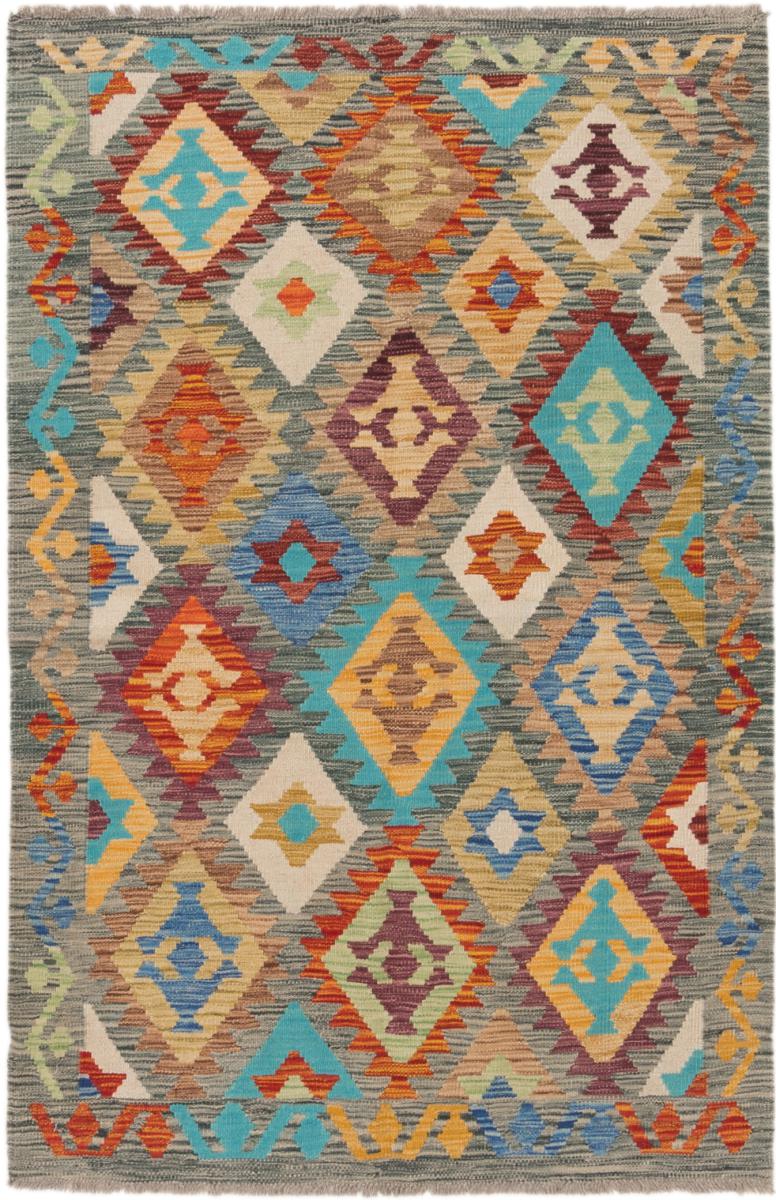 Tapete afegão Kilim Afegão Heritage 160x106 160x106, Tapete persa Tecido à mão