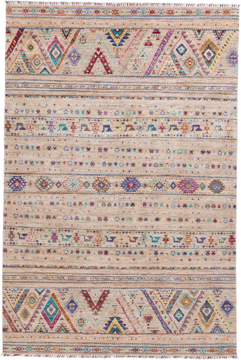 Afghaans tapijt Arijana Shaal 308x205 308x205, Perzisch tapijt Handgeknoopte