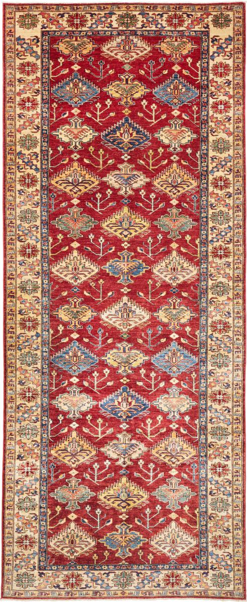 Pakistansk matta Kazak 390x153 390x153, Persisk matta Knuten för hand