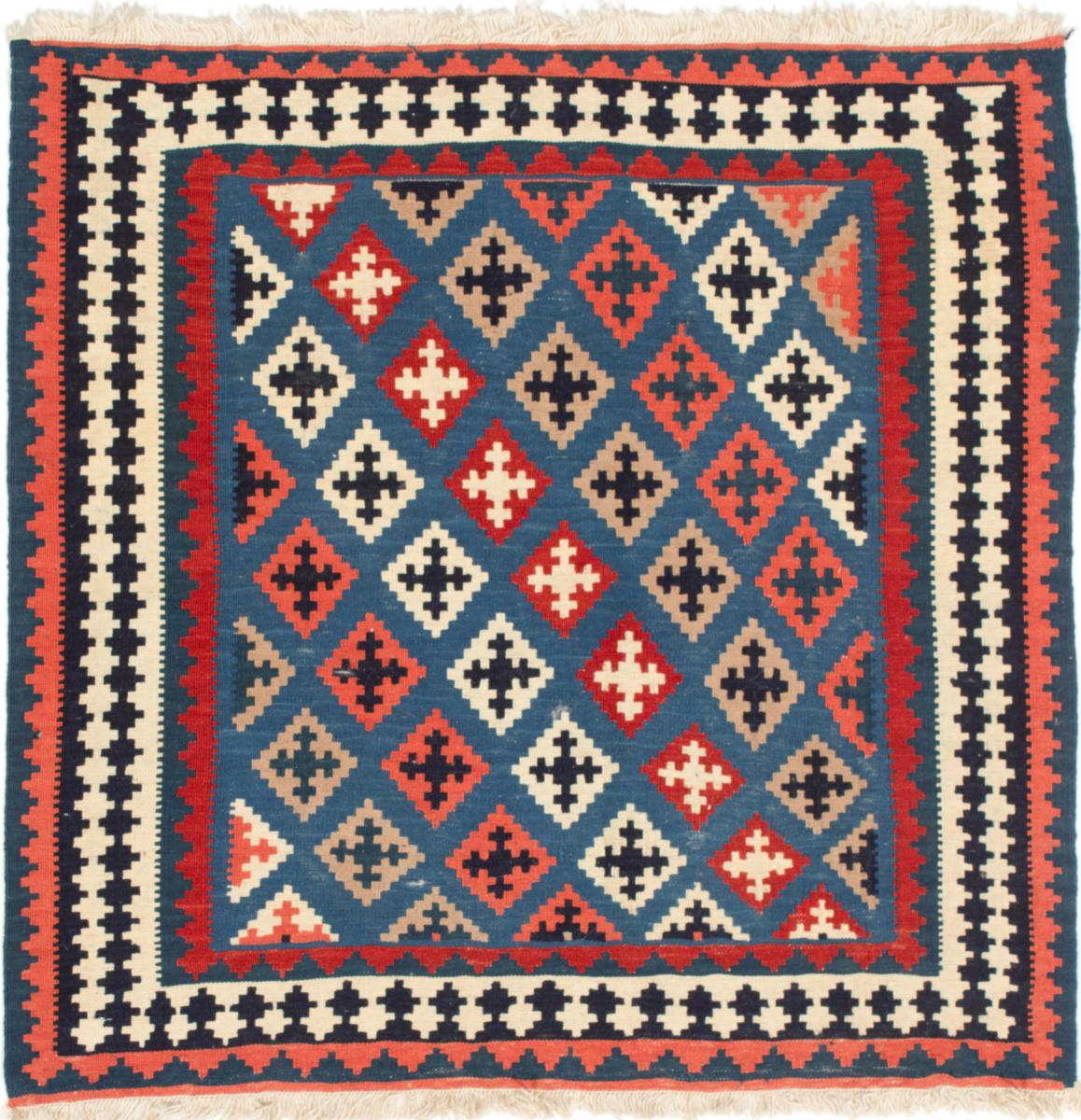 Tapete persa Kilim Fars 107x106 107x106, Tapete persa Tecido à mão