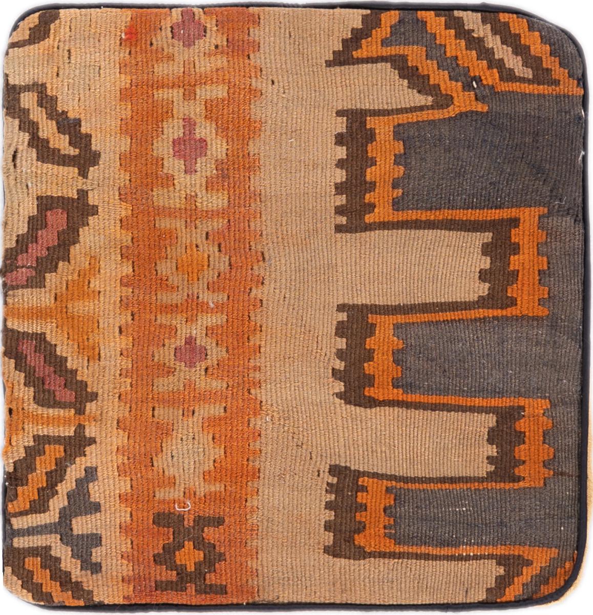 Persisk teppe Kelim Fars Kissen 40x40 40x40, Persisk teppe Knyttet for hånd