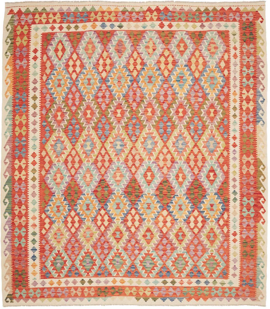 Afghaans tapijt Kelim Afghan 294x260 294x260, Perzisch tapijt Handgeweven