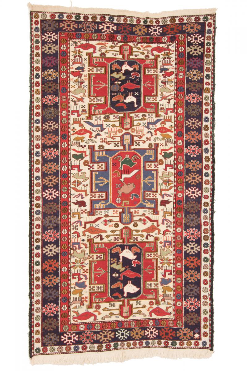 Tapete persa Kilim Soumak Shahsavan 202x111 202x111, Tapete persa Atado à mão