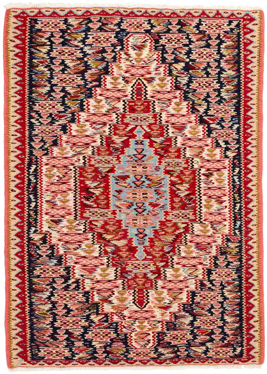 Perzsa szőnyeg Kilim Senneh 106x78 106x78, Perzsa szőnyeg Kézzel csomózva