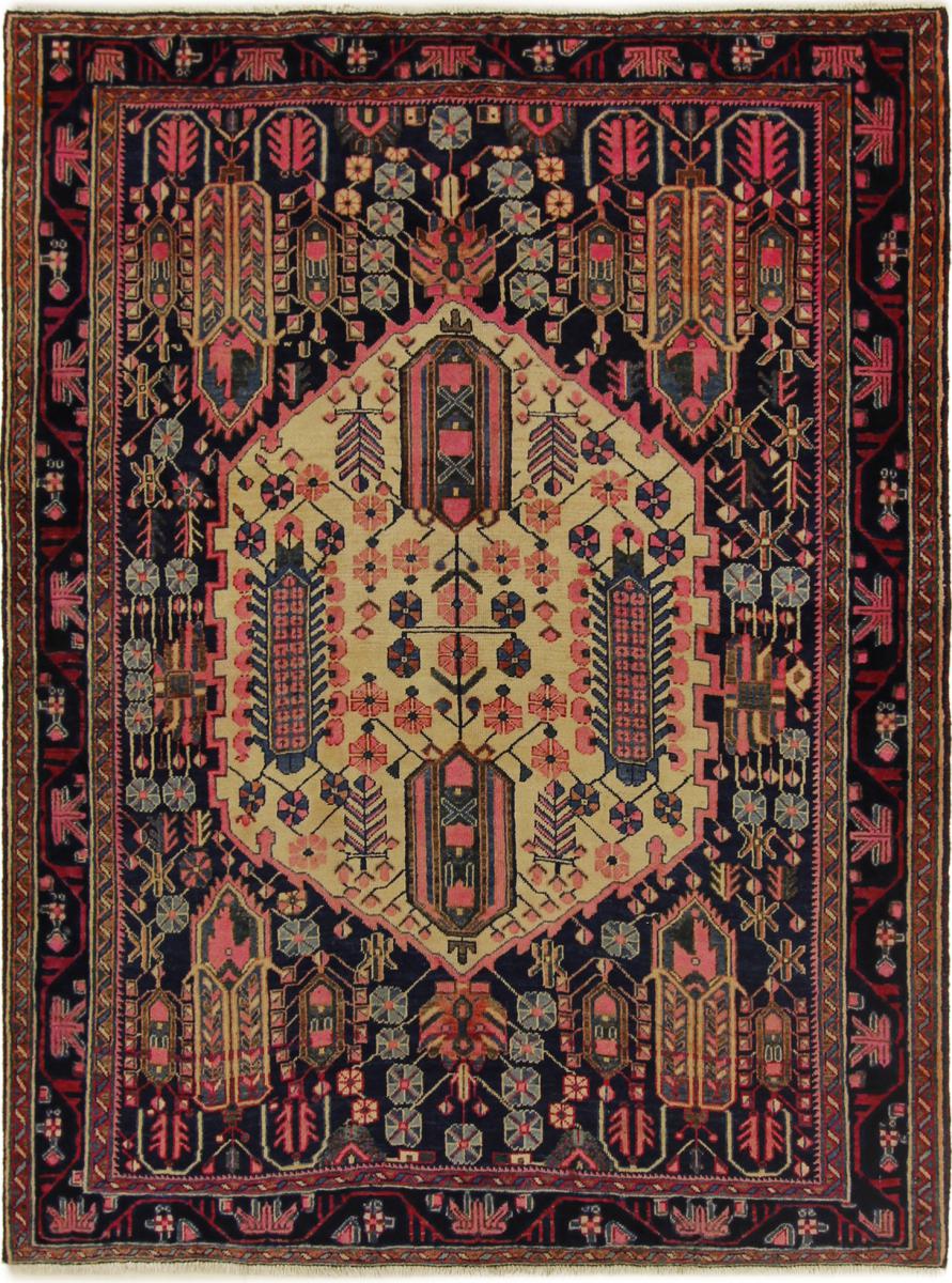 Persialainen matto Sirjan 201x149 201x149, Persialainen matto Solmittu käsin