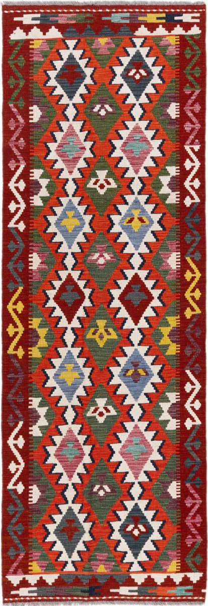 Covor afgan Chilim Afghan 244x82 244x82, Covor persan Țesut manual