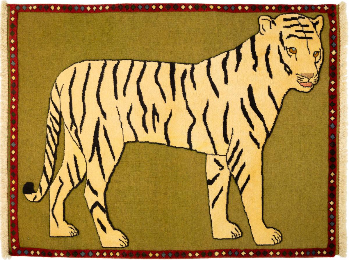 Persialainen matto Persia Gabbeh Nimbaft 152x110 152x110, Persialainen matto Solmittu käsin