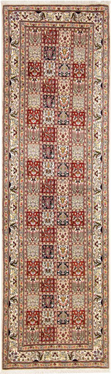 Persian Rug Moud 9'9"x2'9" 9'9"x2'9", Persian Rug Knotted by hand