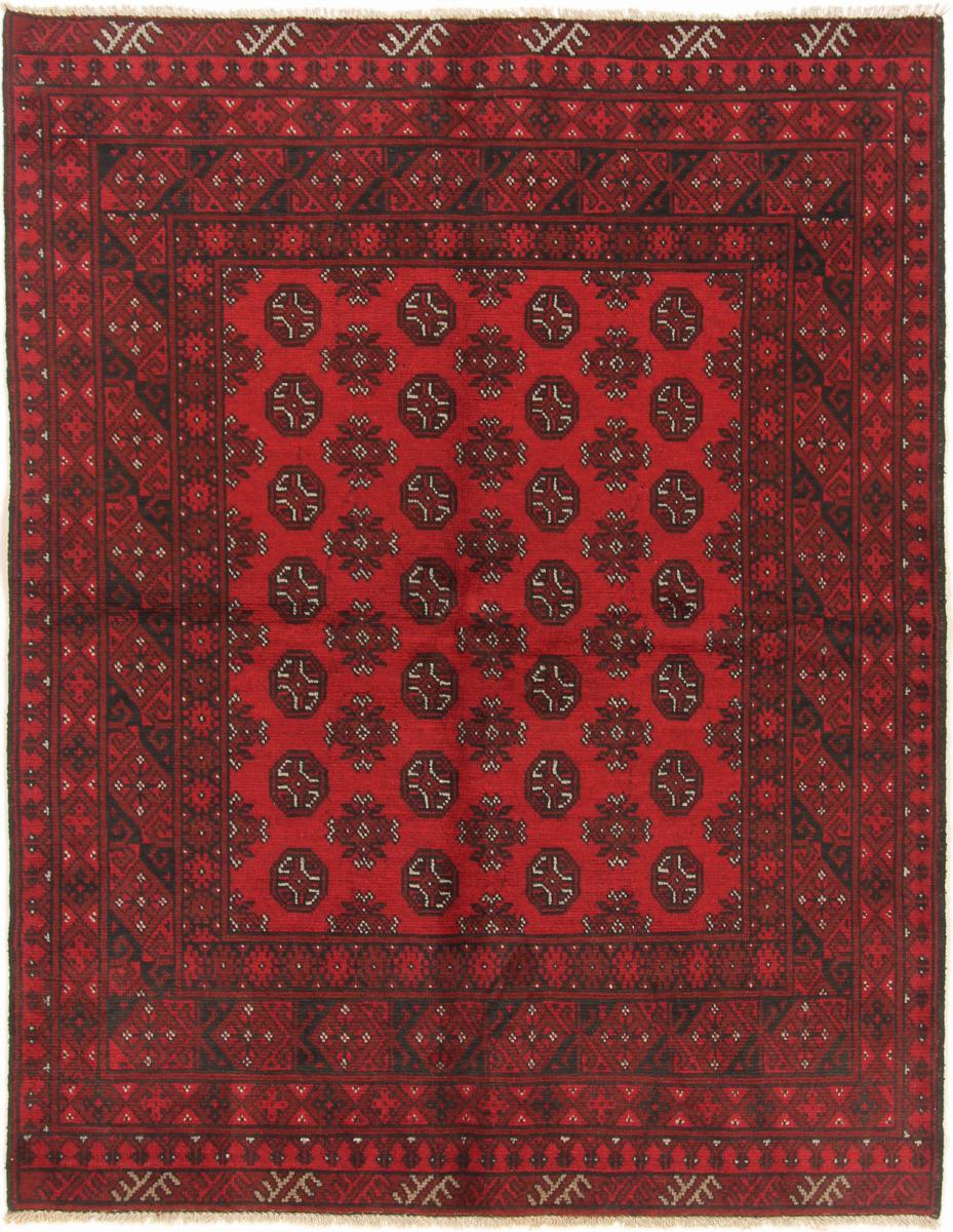 Tapete afegão Afegão Akhche 201x151 201x151, Tapete persa Atado à mão