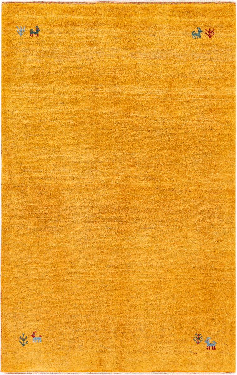 Tapis persan Perser Gabbeh Loribaft Essence 134x94 134x94, Tapis persan Noué à la main