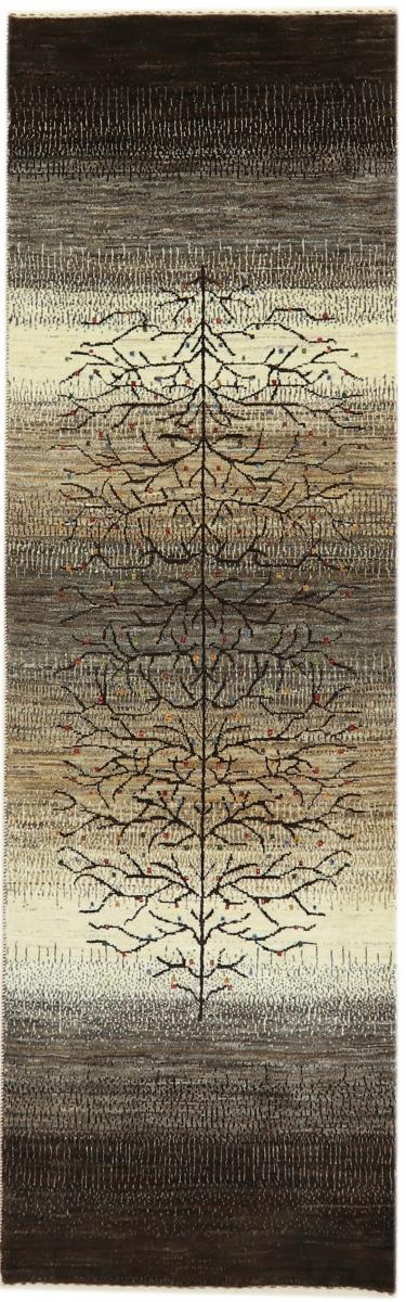 Persian Rug Persian Gabbeh Loribaft Nature 269x84 269x84, Persian Rug Knotted by hand