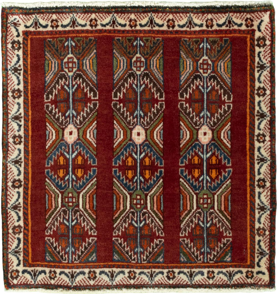Persian Rug Shiraz 56x54 56x54, Persian Rug Knotted by hand