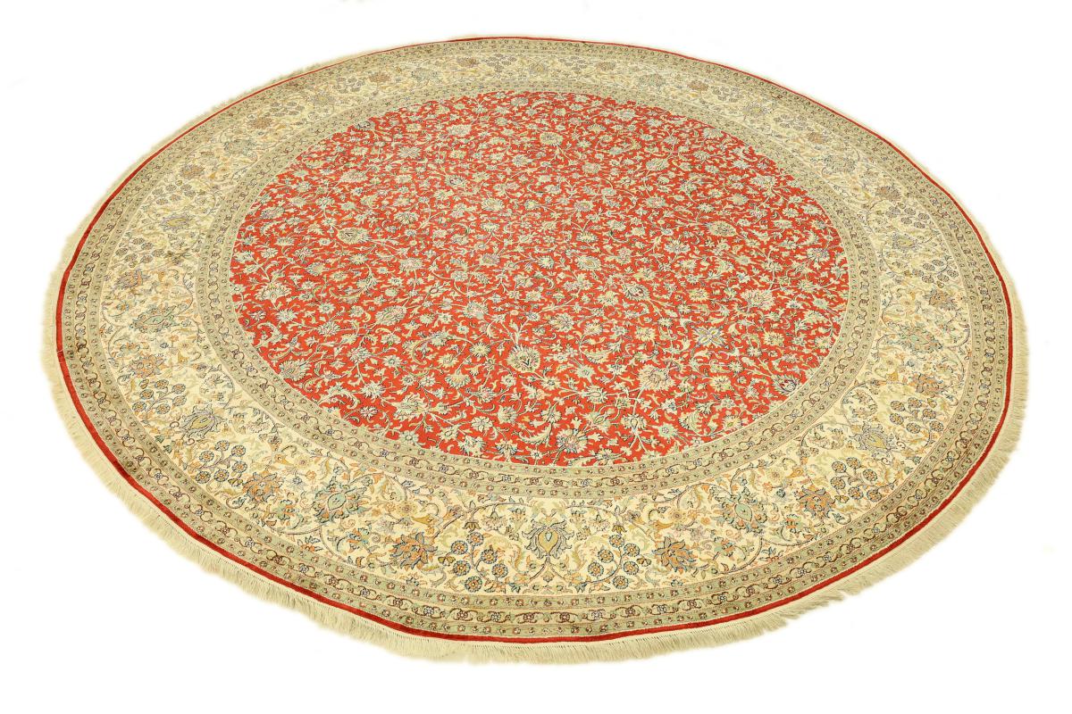 Tapis indien Cachemire Soie 304x308 304x308, Tapis persan Noué à la main