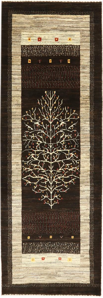 Tapis persan Persan Gabbeh Loribaft Nature 256x86 256x86, Tapis persan Noué à la main
