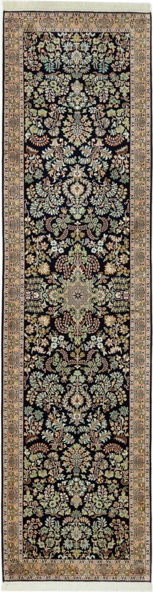 Indiaas tapijt Kasjmier Zijde 305x78 305x78, Perzisch tapijt Handgeknoopte