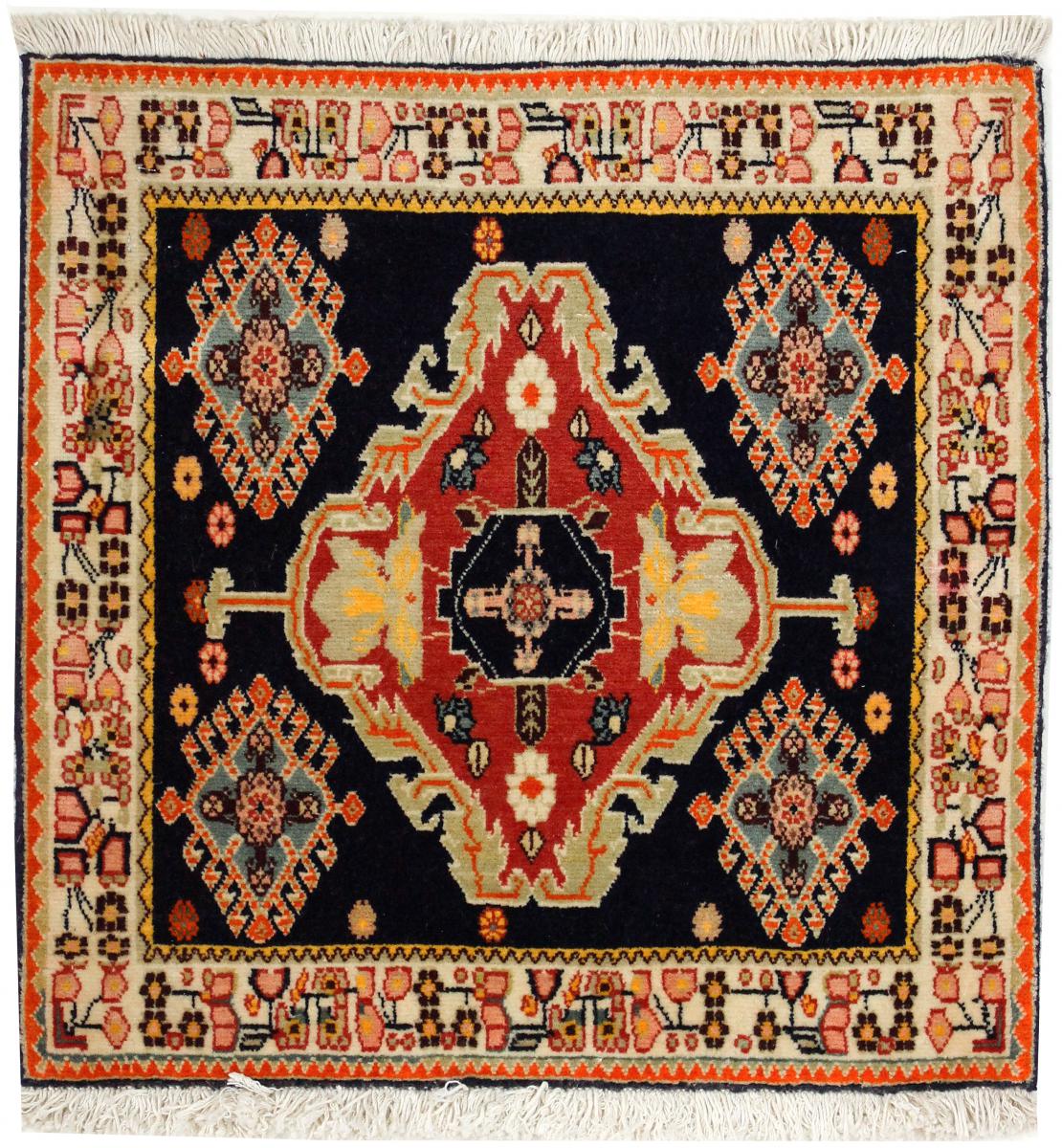 Persian Rug Ghashghai 61x61 61x61, Persian Rug Knotted by hand