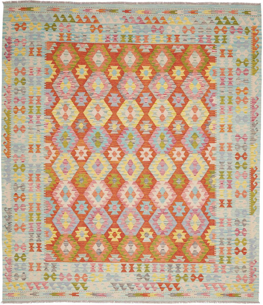 Afghaans tapijt Kelim Afghan 295x253 295x253, Perzisch tapijt Handgeweven