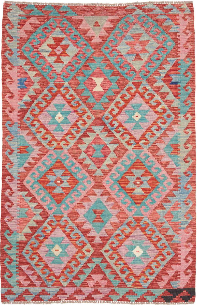 Afgański dywan Kilim Afghan 155x104 155x104, Dywan perski Ręcznie tkany