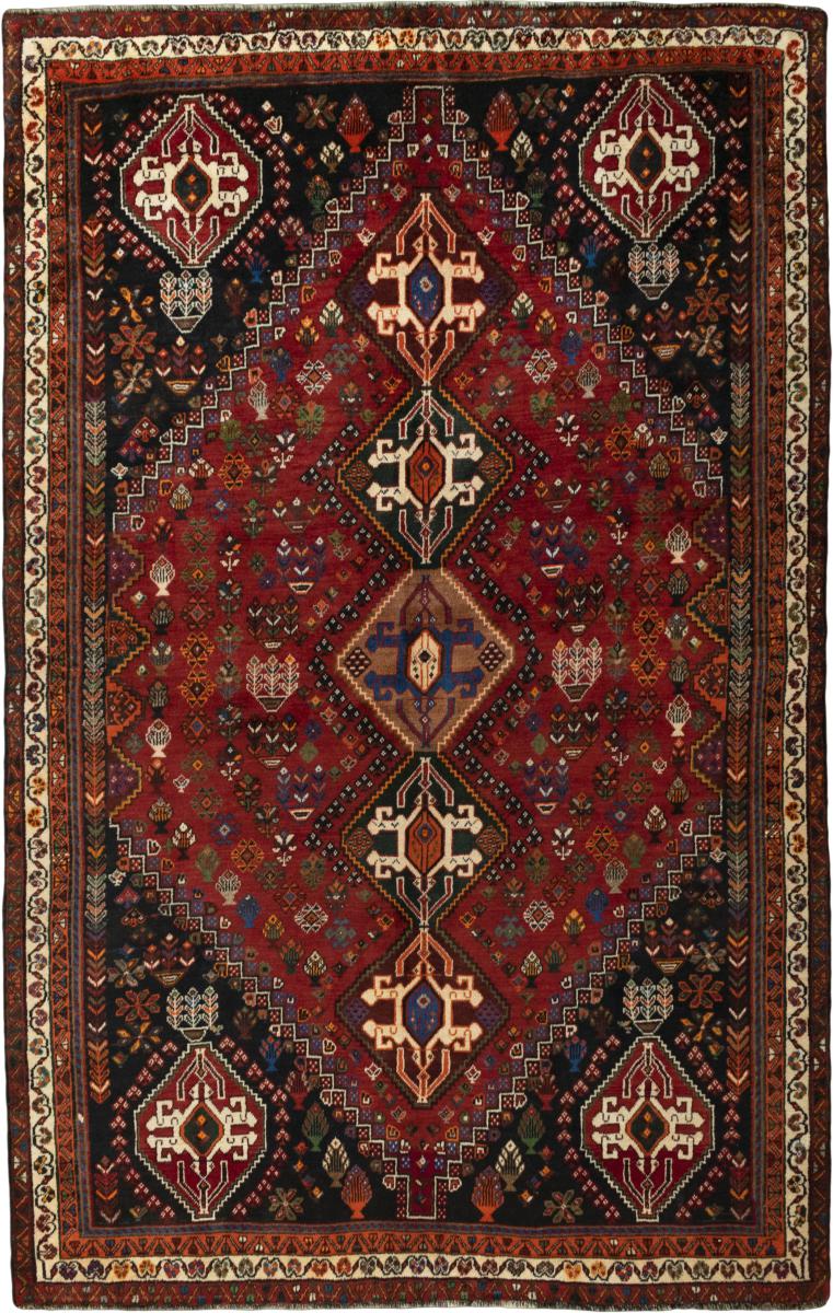 Perzisch tapijt Shiraz 271x174 271x174, Perzisch tapijt Handgeknoopte