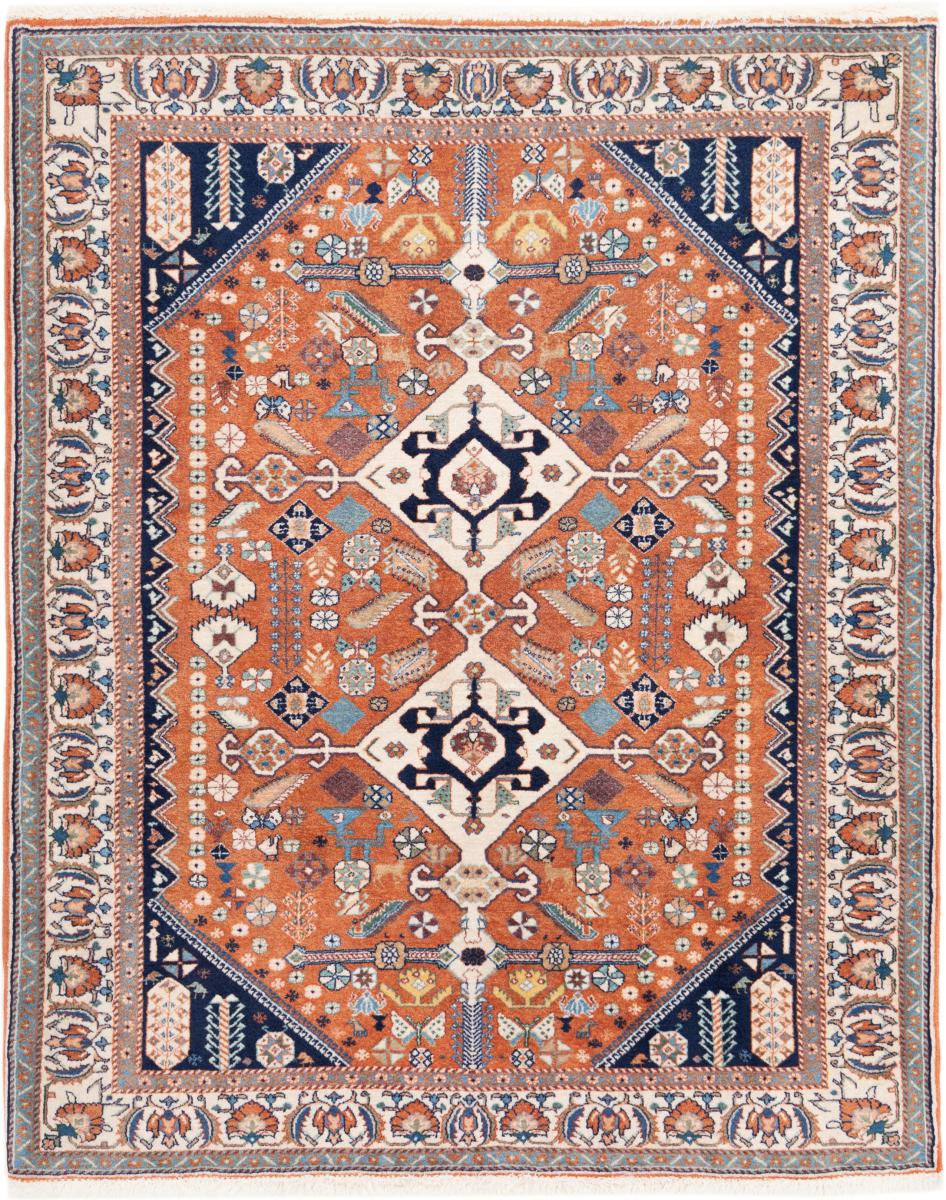 Περσικό χαλί Περσικό Γκάμπεθ Kashkuli 131x106 131x106, Περσικό χαλί Χειροποίητο με κόμπους
