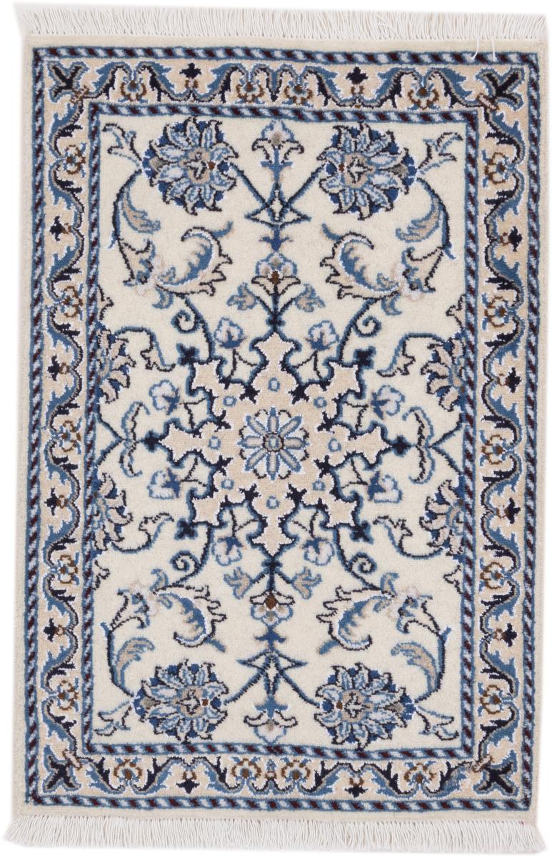 Tapis persan Naïn 91x61 91x61, Tapis persan Noué à la main