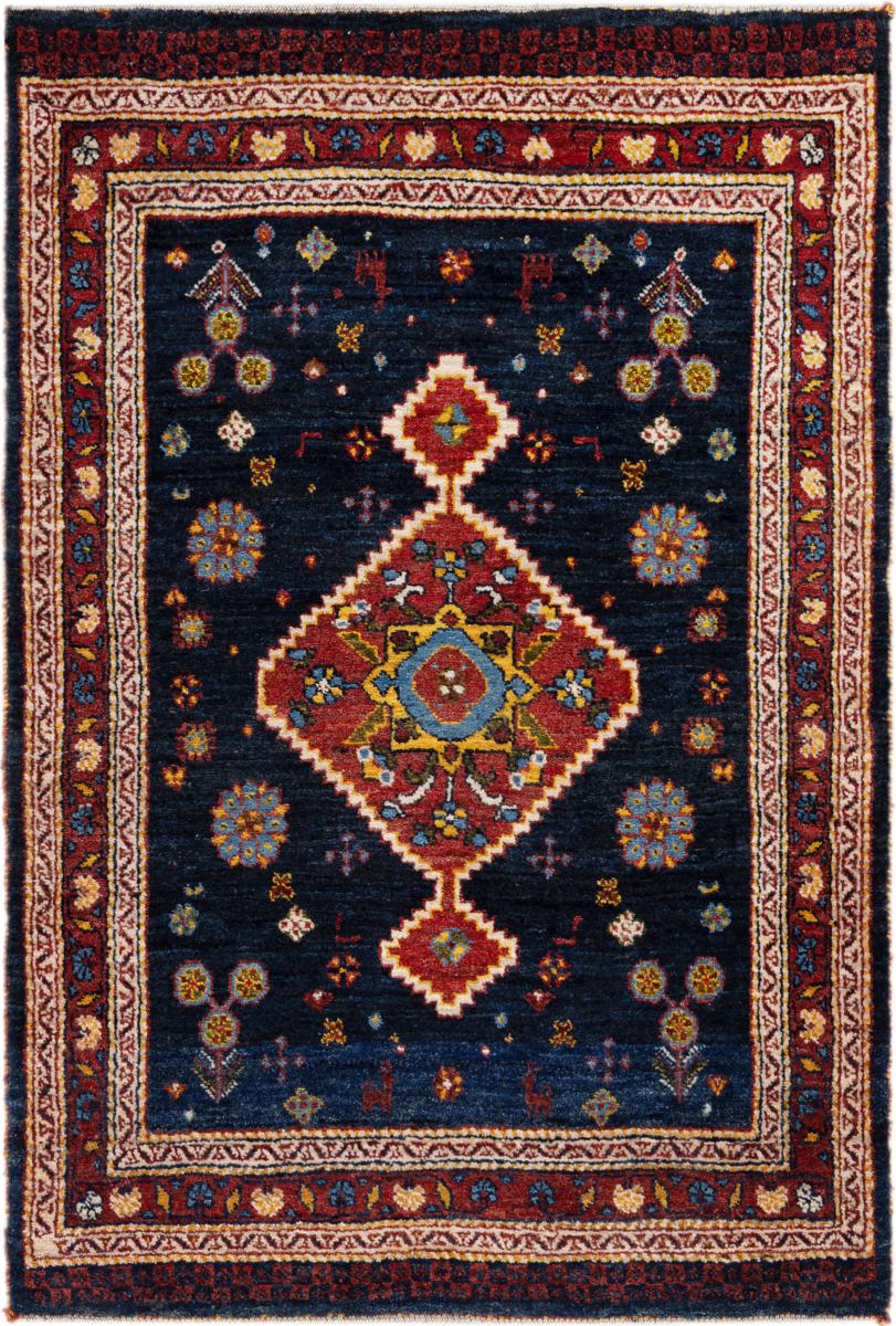 Perzisch tapijt Perzisch Gabbeh Loribaft 124x85 124x85, Perzisch tapijt Handgeknoopt