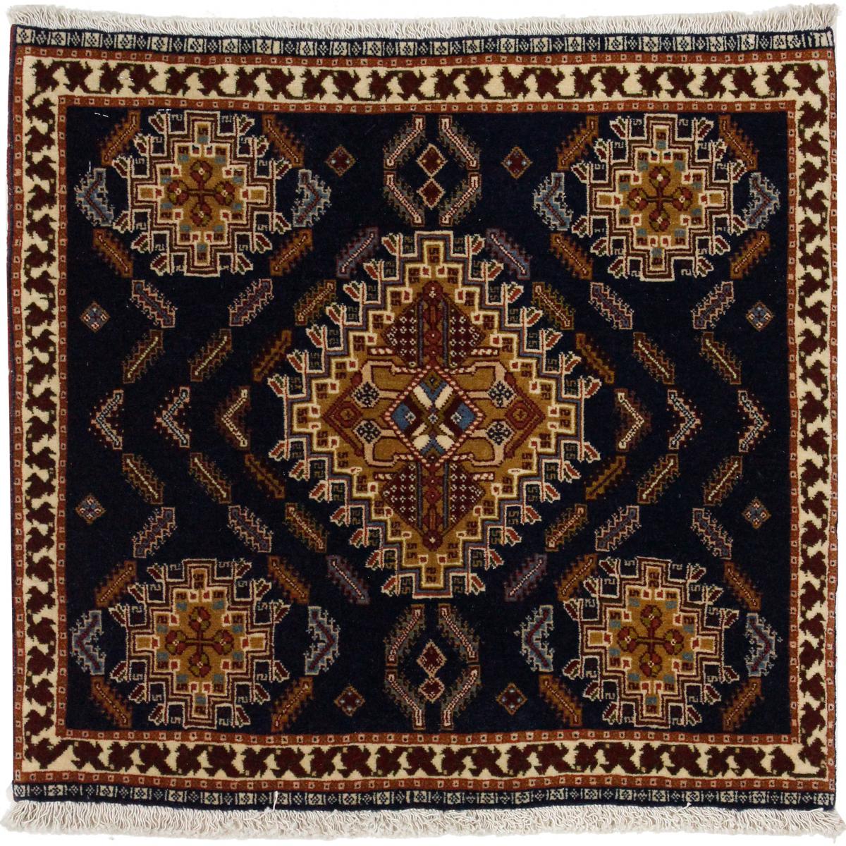 Persian Rug Ghashghai 66x61 66x61, Persian Rug Knotted by hand