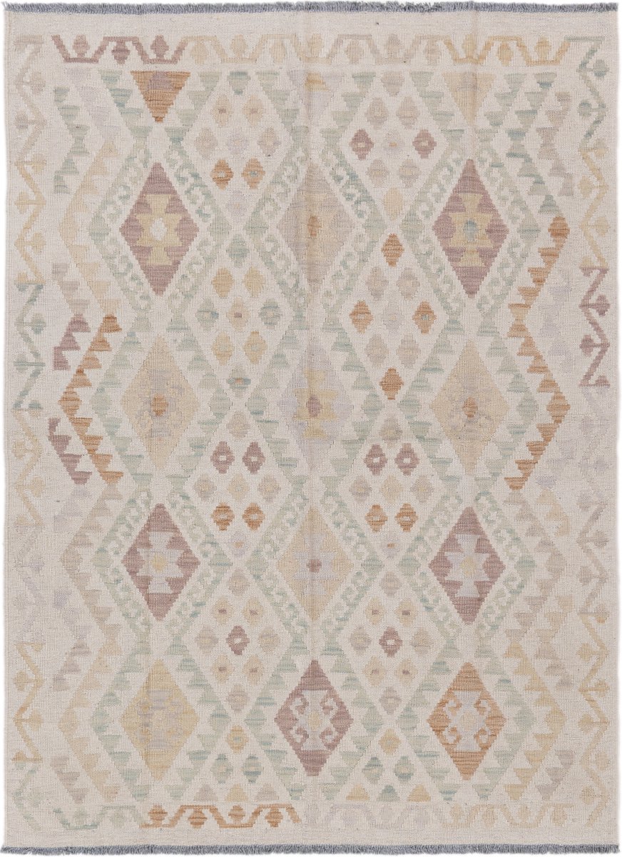Afghaans tapijt Kilim Afghan 171x126 171x126, Perzisch tapijt Handgeweven