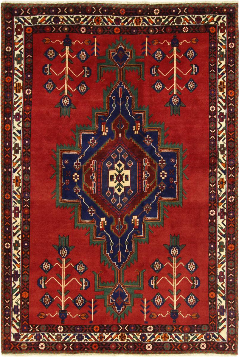 Persisk matta Sirjan 237x160 237x160, Persisk matta Knuten för hand