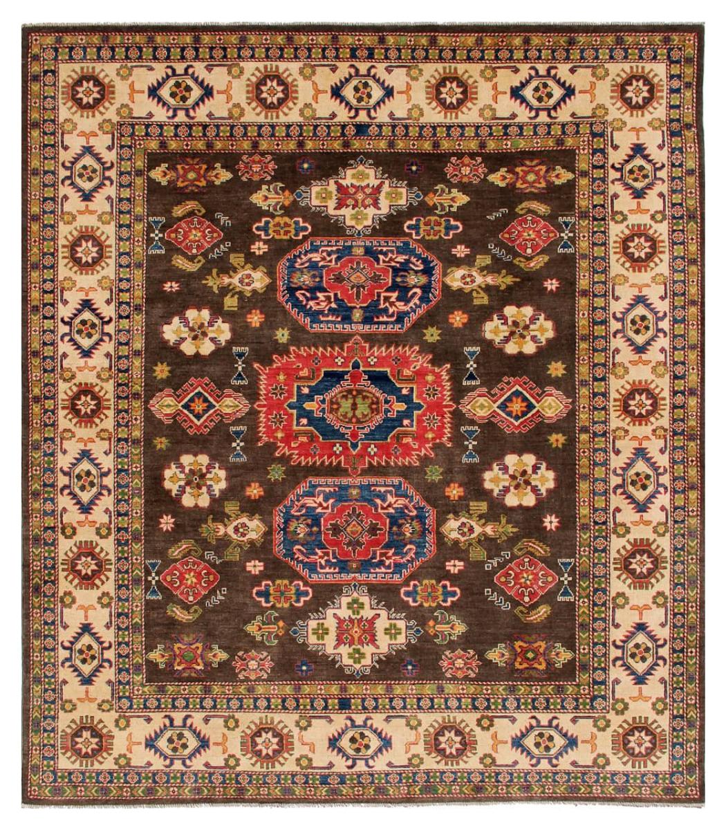 Tappeto Afgano Kazak 301x242 301x242, Tappeto persiano Annodato a mano