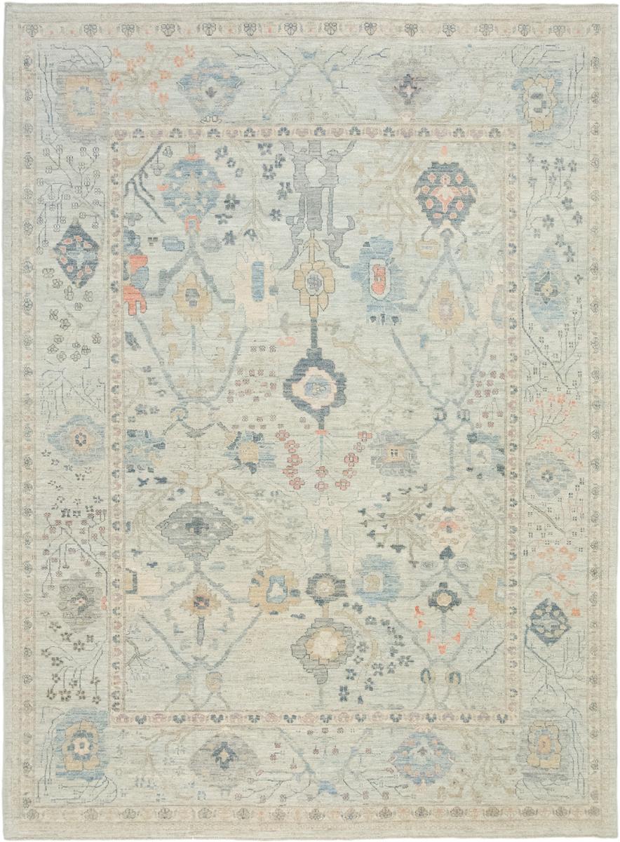 Afgán szőnyeg Sultanabad 398x296 398x296, Perzsa szőnyeg Kézzel csomózva