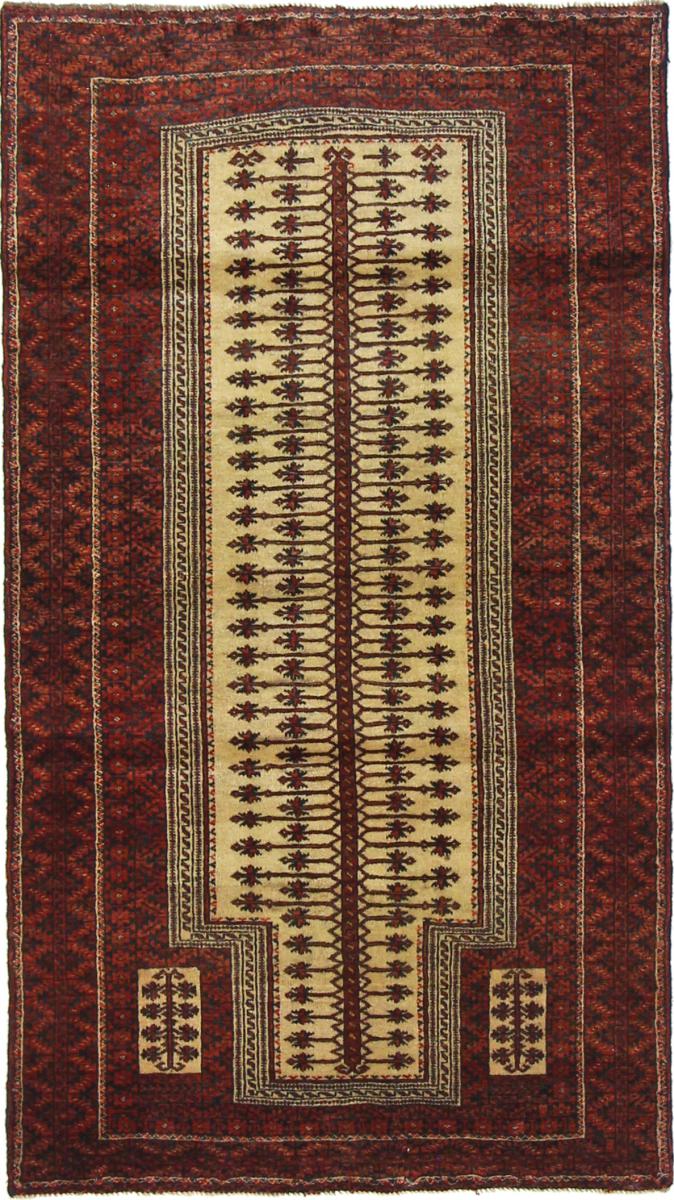 Tapete persa Balúchi 149x85 149x85, Tapete persa Atado à mão