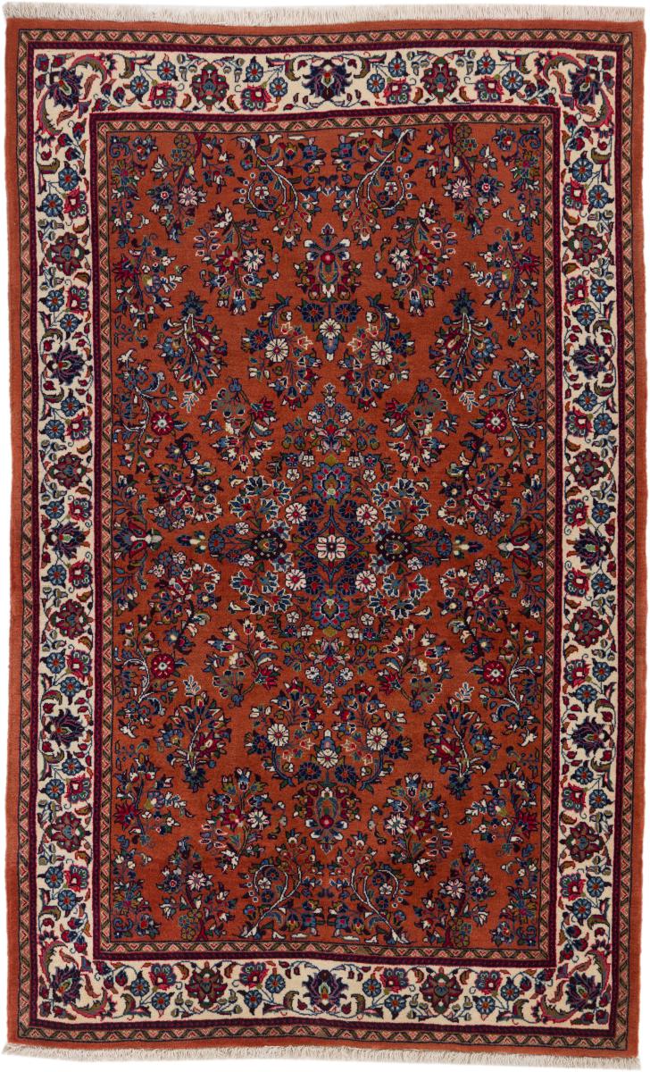 Tapis persan Sarough 221x135 221x135, Tapis persan Noué à la main