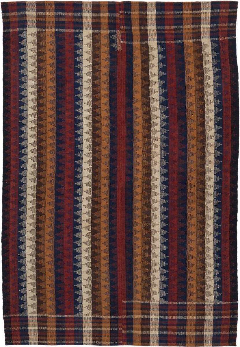 Tapete persa Kilim Fars Antigo 223x155 223x155, Tapete persa Tecido à mão