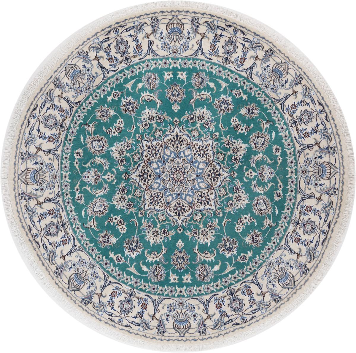 Persian Rug Nain 200x200 200x200, Persian Rug Knotted by hand