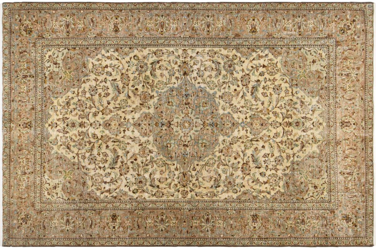 Persian Rug Vintage Keshan 293x196 293x196, Persian Rug Knotted by hand