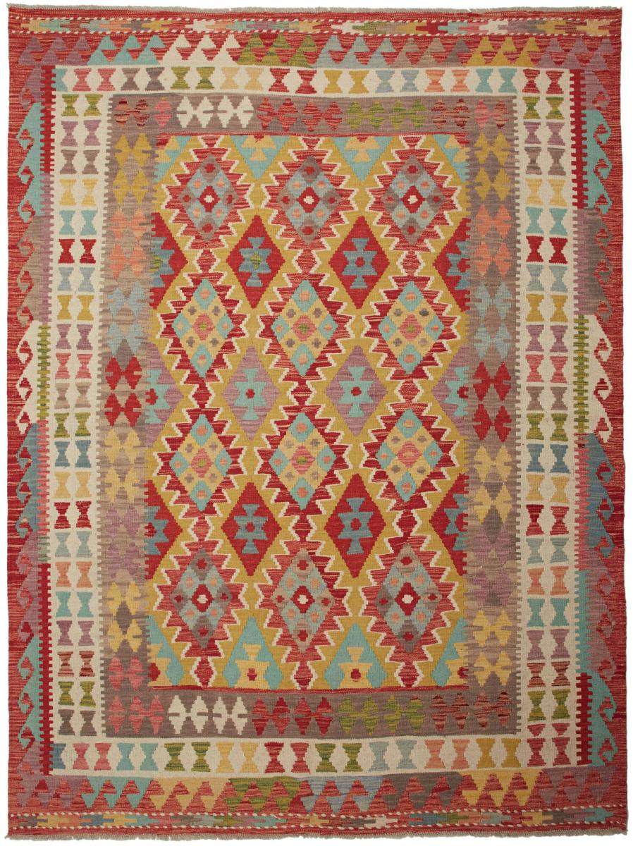 Tapete afegão Kilim Afegão 244x179 244x179, Tapete persa Tecido à mão