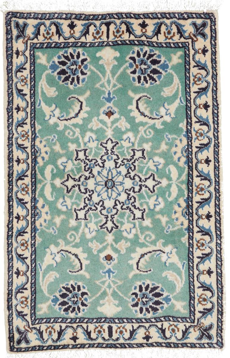 Tapis persan Naïn 91x59 91x59, Tapis persan Noué à la main
