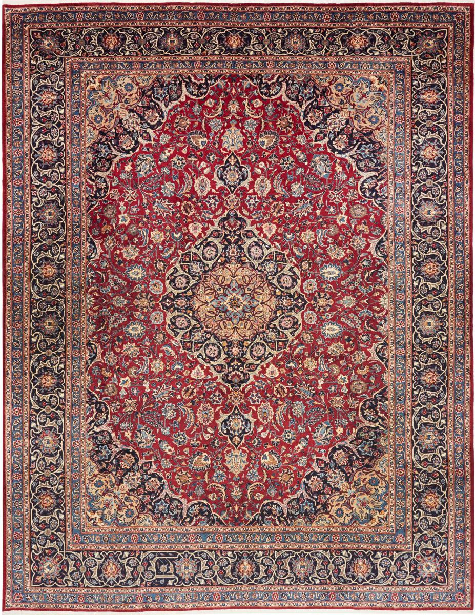 Persisk tæppe Mashhad 379x289 379x289, Persisk tæppe Knyttet i hånden