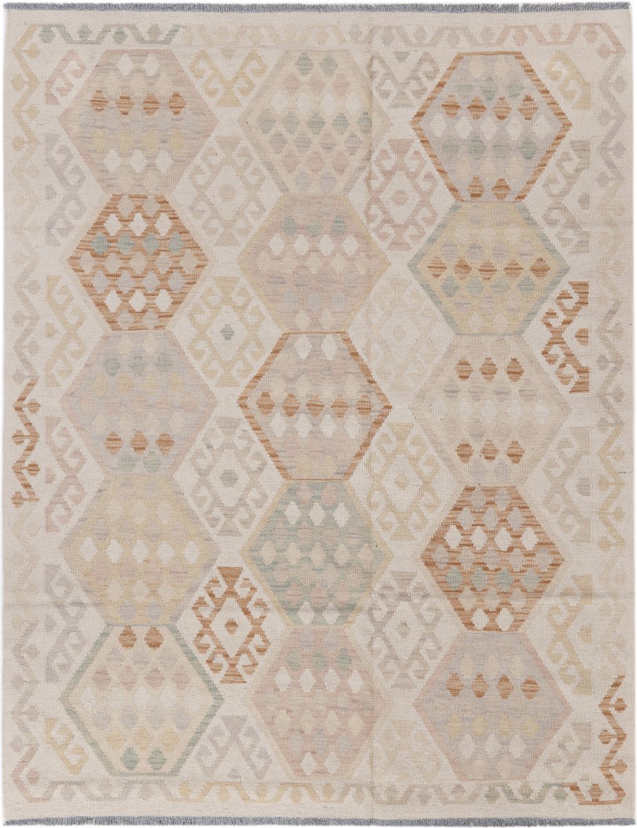 Tapete afegão Kilim Afegão 199x155 199x155, Tapete persa Tecido à mão