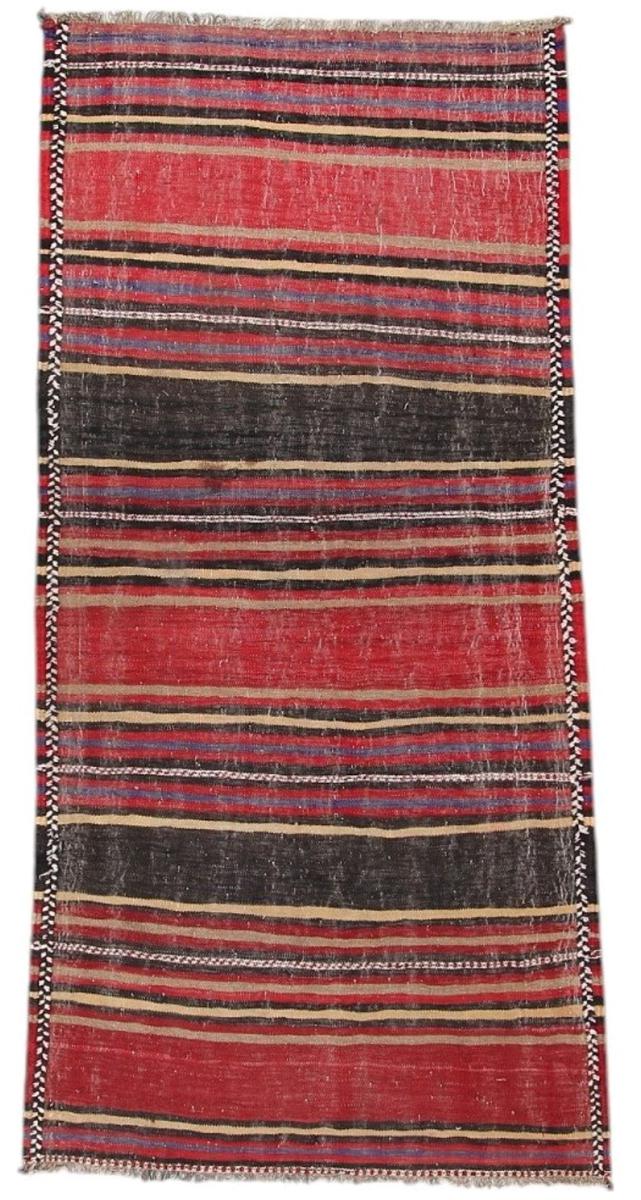 Persian Rug Kilim Fars Antique 244x119 244x119, Persian Rug Woven by hand