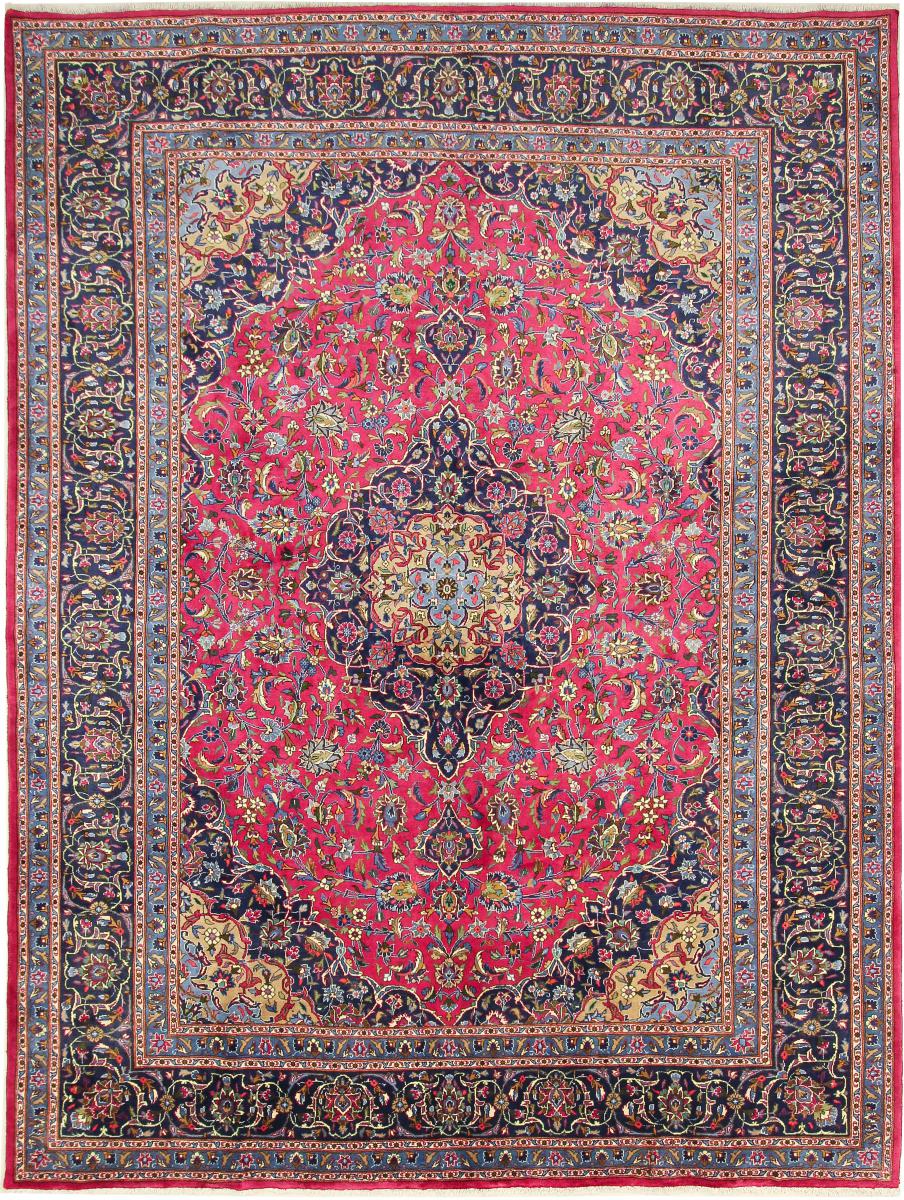 Tapis persan Mashhad 331x252 331x252, Tapis persan Noué à la main