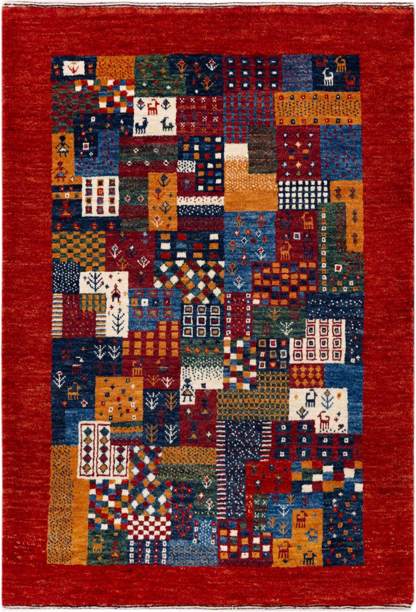 Persian rug Persian Gabbeh Loribaft Atelier 118x83 118x83, Persian rug Hand-knotted
