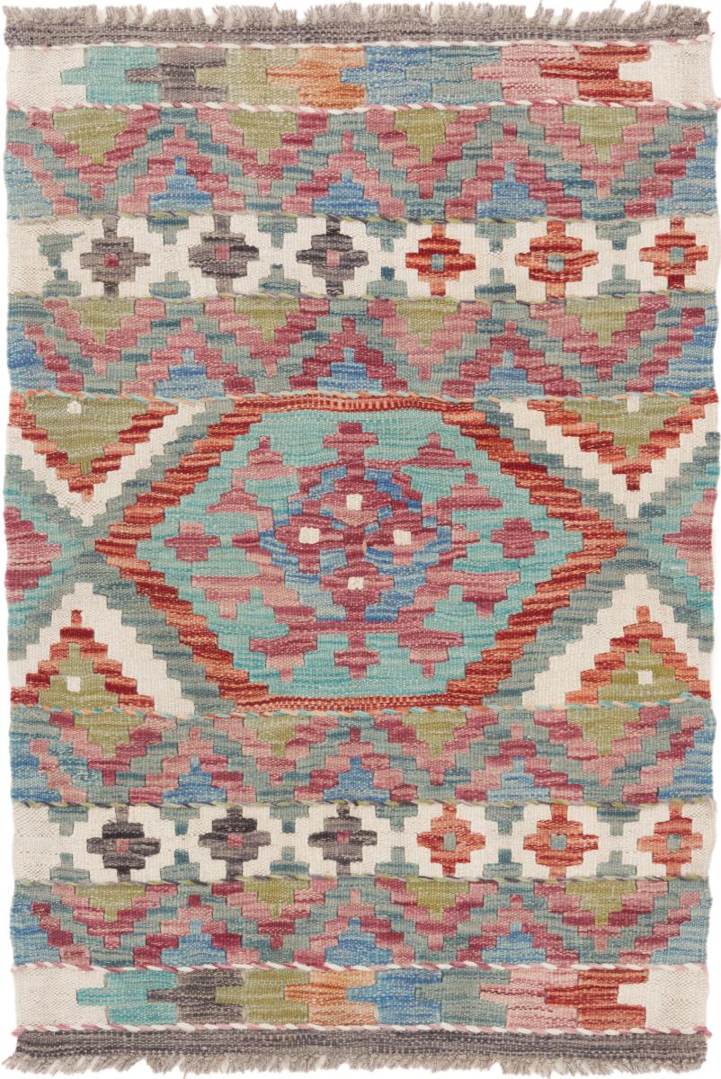 Tapete afegão Kilim Afegão 97x68 97x68, Tapete persa Tecido à mão