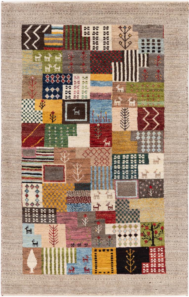 Persian rug Persian Gabbeh Loribaft 131x84 131x84, Persian rug Hand-knotted