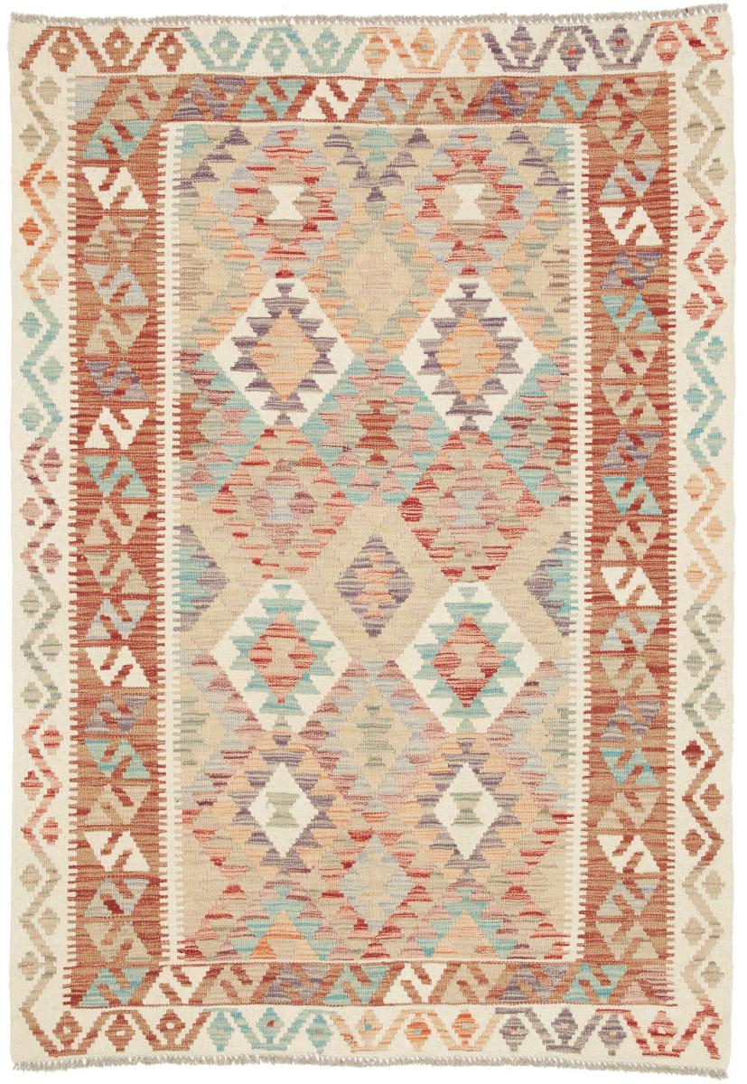 Afghansk tæppe Kelim Afghan 174x125 174x125, Persisk tæppe Håndvævet