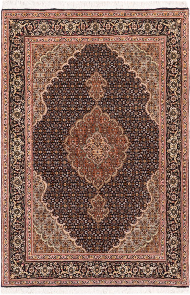 Tapis persan Tabriz 50Raj 153x101 153x101, Tapis persan Noué à la main