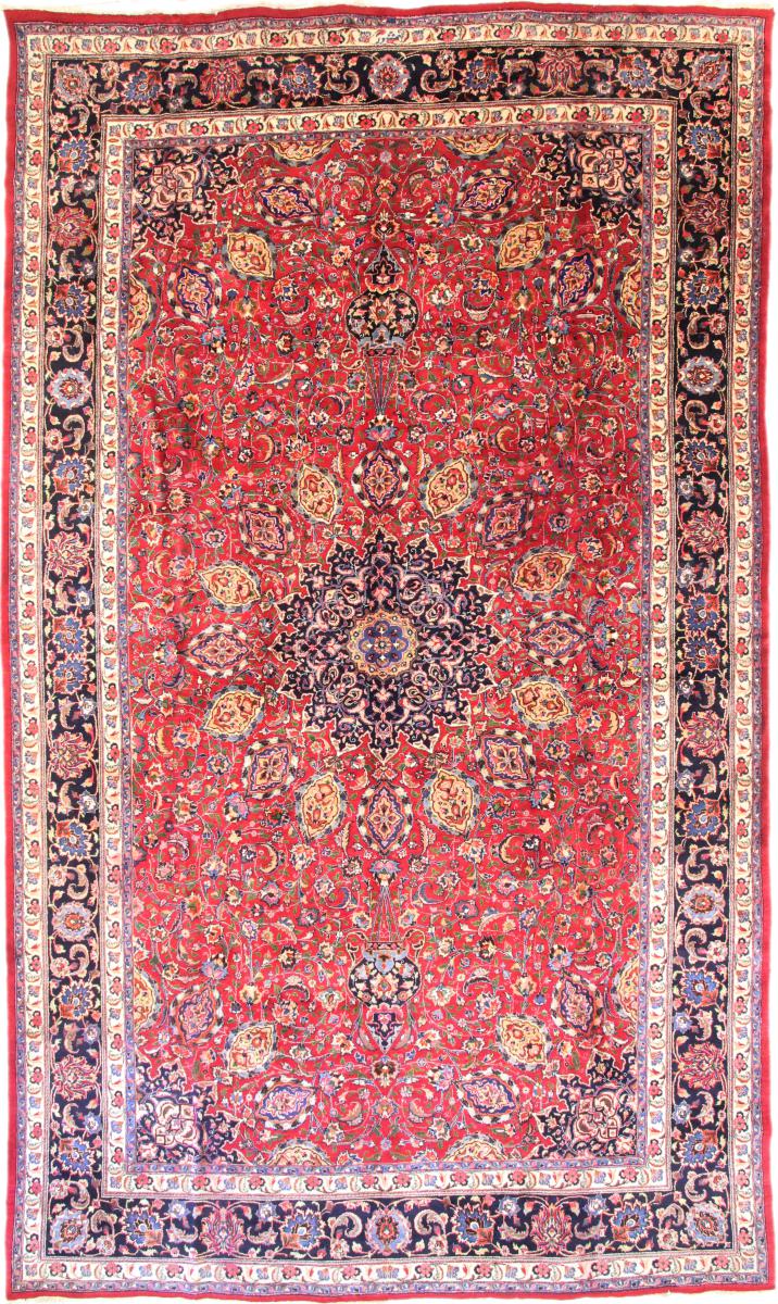 Persian Rug Mashad 17'1"x10'1" 17'1"x10'1", Persian Rug Knotted by hand