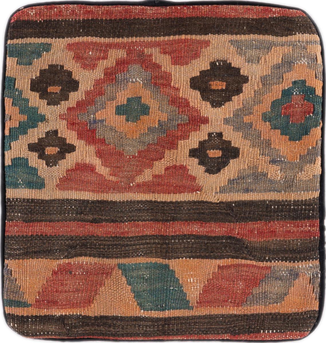 Persisk tæppe Kelim Fars Kissen 35x35 35x35, Persisk tæppe Knyttet i hånden