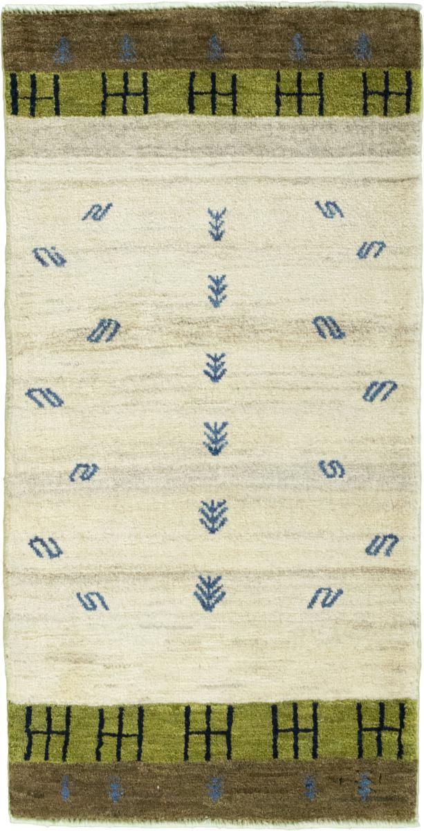 Persian Rug Persian Gabbeh Ghashghai 129x65 129x65, Persian Rug Knotted by hand